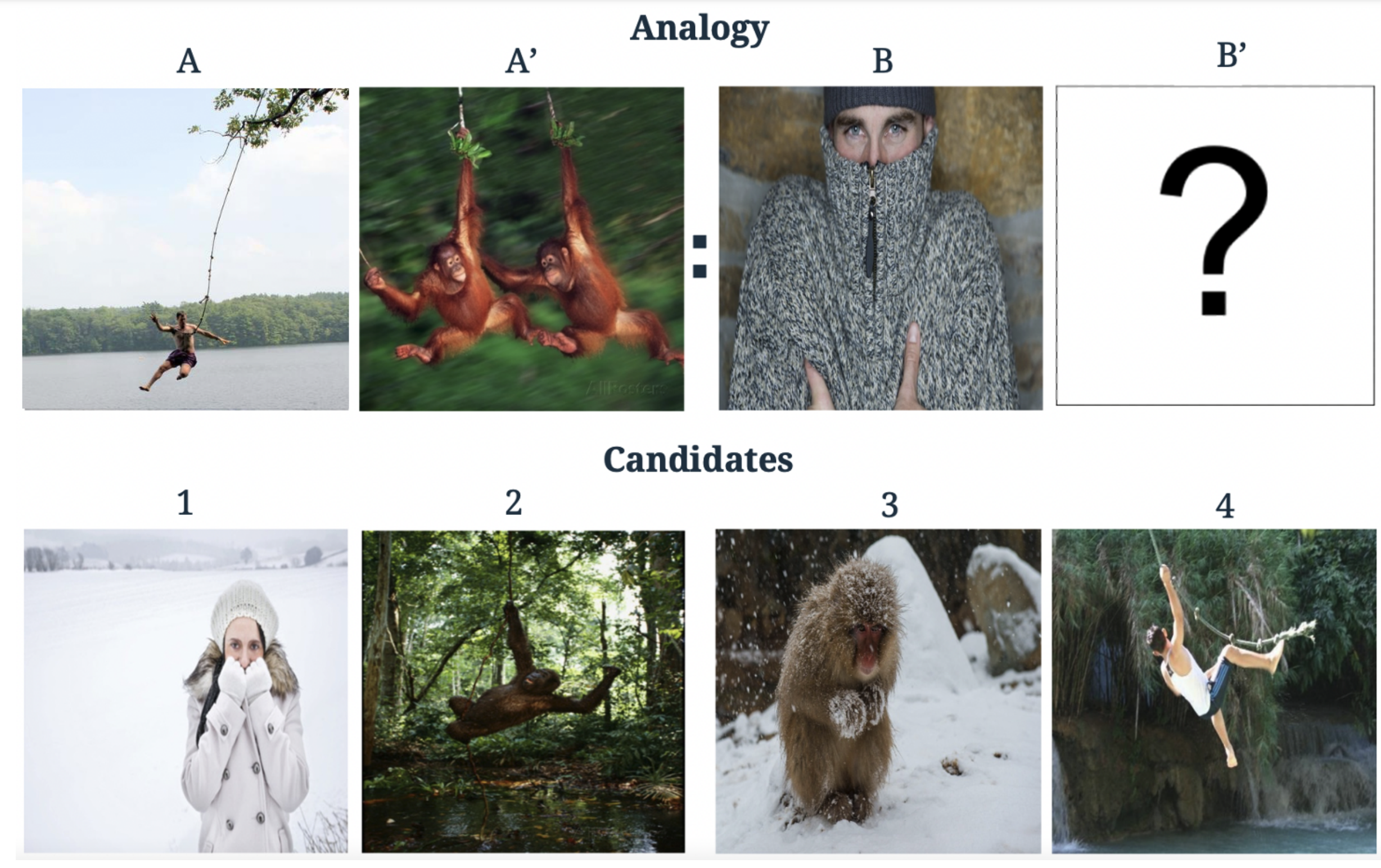 VASR: Visual Analogies of Situation Recognition